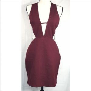 NWT Tobi Halter Neck Blackless Bodycon Dress.